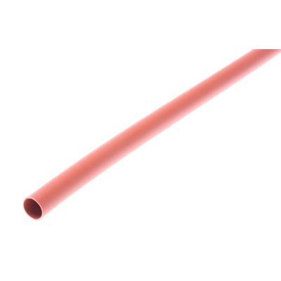 RS PRO Halogen Free Heat Shrink Tubing, Brown 4.8mm Sleeve Dia. x 1.2m Length 2:1 Ratio