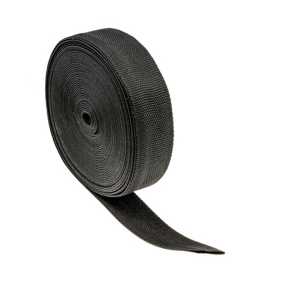 TE Connectivity Halogen Free Heat Shrink Tubing, Black 20mm Sleeve Dia. x 10m Length 2:1 Ratio, HFT5000 Series