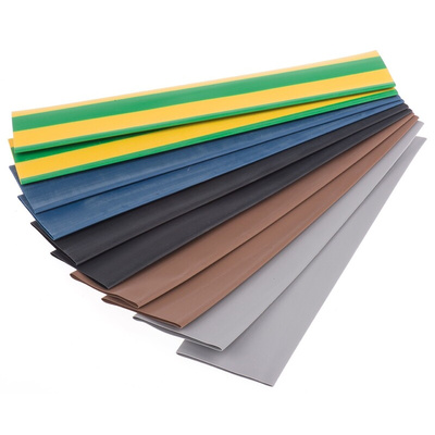 HellermannTyton Heat Shrink Tubing, Assorted 39mm Sleeve Dia. x 200mm Length 3:1 Ratio, HIS-3 BAG Series