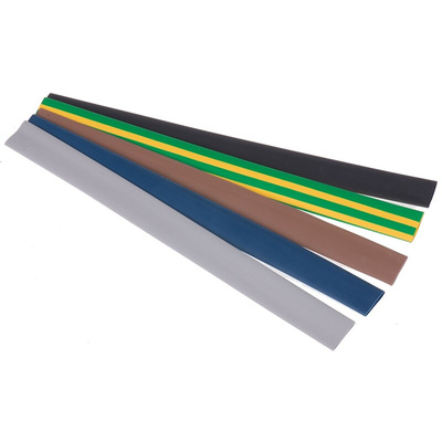 HellermannTyton Heat Shrink Tubing, Assorted 12.4mm Sleeve Dia. x 200mm Length 3:1 Ratio, HIS-3 BAG Series