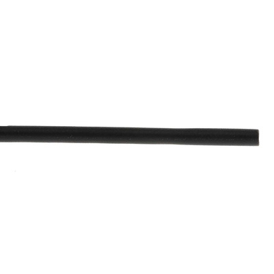 HellermannTyton Heat Shrink Tubing, Black 1.5mm Sleeve Dia. x 200mm Length 3:1 Ratio, HIS-3 BAG Series