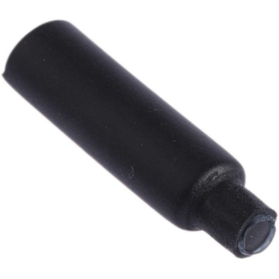 HellermannTyton Adhesive Lined End Cap, Black 6mm Sleeve Dia. x 25mm Length 3:1 Ratio, PEC Series