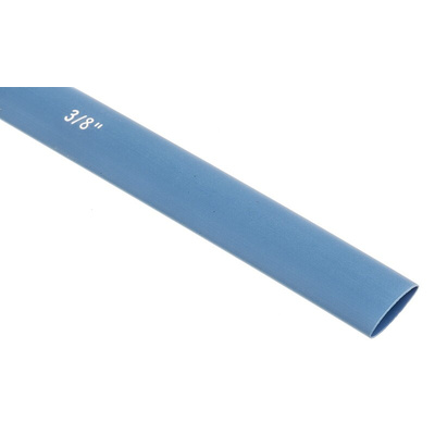Alpha Wire Heat Shrink Tubing Kit, Black 6.35mm Sleeve Dia. x 152mm Length 2:1 Ratio, FIT-221 Series
