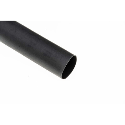 HellermannTyton Adhesive Lined Heat Shrink Tubing, Black 16mm Sleeve Dia. x 1.2m Length 4:1 Ratio, TA42 Series