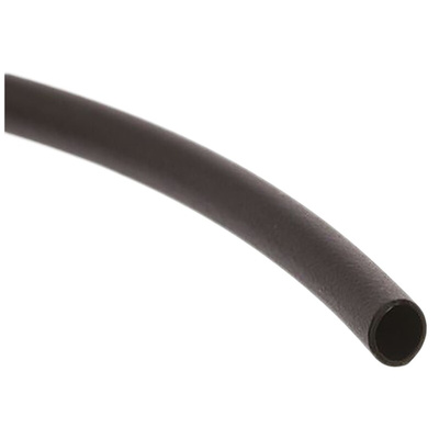 HellermannTyton Halogen Free Heat Shrink Tubing, Black 1.6mm Sleeve Dia. x 10m Length 2:1 Ratio, HIS-PACK Series