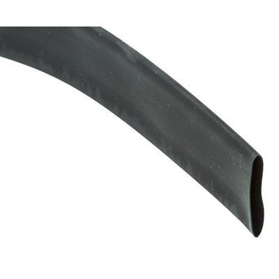 HellermannTyton Heat Shrink Tubing, Black 19.1mm Sleeve Dia. x 5m Length 2:1 Ratio, TF21 Series