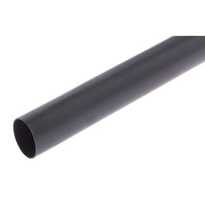 TE Connectivity Heat Shrink Tubing, Black 9.5mm Sleeve Dia. x 1.2m Length 2:1 Ratio, CGPT Series