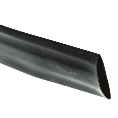 TE Connectivity Heat Shrink Tubing, Black 19mm Sleeve Dia. x 5m Length 2:1 Ratio, LSTT Series
