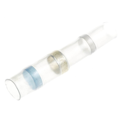 TE Connectivity Transparent Polyolefin Solder Sleeve 42mm Length 2.8 → 6mm Cable Diameter