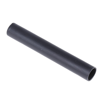 HellermannTyton Adhesive Lined Heat Shrink Tubing, Black 6mm Sleeve Dia. x 50mm Length 4:1 Ratio, TG40 Series