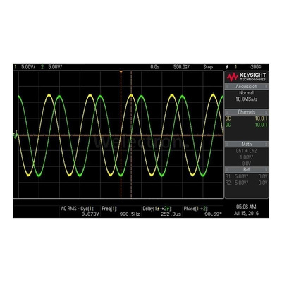 Keysight Technologies D1202BW2A Oscilloscope Software Bandwidth upgrade, For Use With DSOX1202A, DSOX1202G