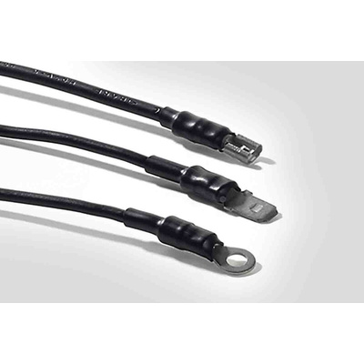 HellermannTyton Heat Shrink Tubing, Black 18mm Sleeve Dia. x 1m Length 3:1 Ratio, TCN30 Series