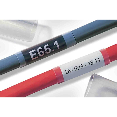 HellermannTyton Halogen Free Heat Shrink Tubing, Clear 18mm Sleeve Dia. x 1m Length 3:1 Ratio, TCN34 Series