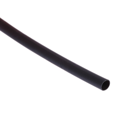 Thomas & Betts Heat Shrink Tubing Kit, Black 3.2mm Sleeve Dia. x 11.5m Length 2:1 Ratio, HSB Series