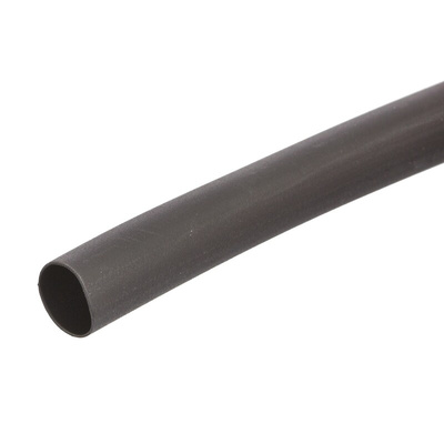 Thomas & Betts Heat Shrink Tubing Kit, Black 6.4mm Sleeve Dia. x 7.5m Length 2:1 Ratio, HSB Series