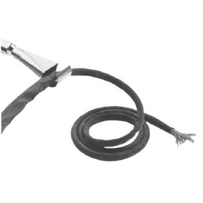 TE Connectivity Heat Shrink Tube, Black 9.5mm Sleeve Dia. x 5m Length 2:1 Ratio, RW-200 Series