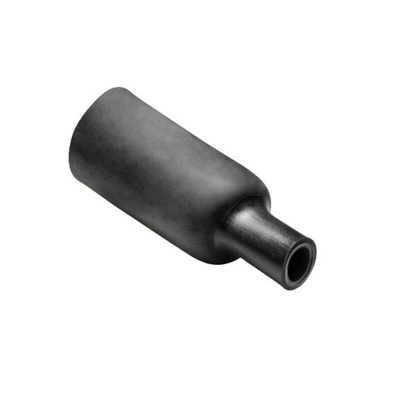 TE Connectivity Heat Shrink Tubing, Black 9mm Sleeve Dia. 3:1 Ratio, RAYCHEM DWHF Series