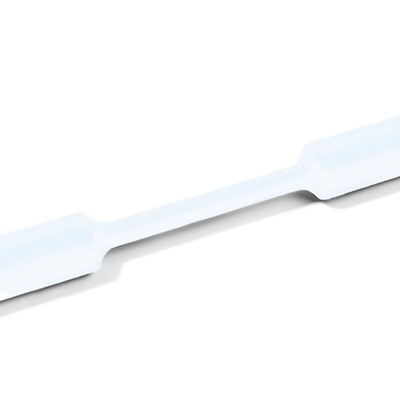 HellermannTyton Halogen Free Heat Shrink Tube, Clear 2.4mm Sleeve Dia. x 100m Length 2:1 Ratio, TF24 Series