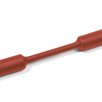 HellermannTyton Heat Shrink Tube, Red 24mm Sleeve Dia. x 30m Length 3:1 Ratio, TF31 Series