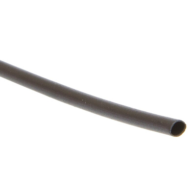 3M Heat Shrink Tubing, Black 2.4mm Sleeve Dia. x 11m Length 2:1 Ratio, HSR Series