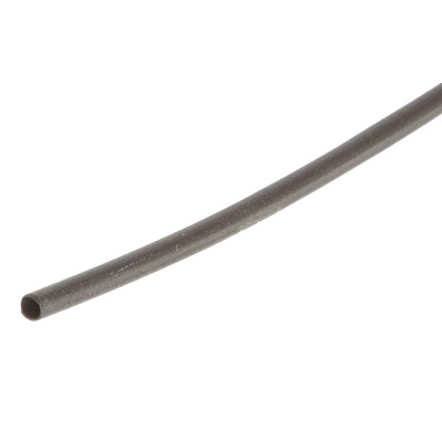 3M Heat Shrink Tubing, Black 1.6mm Sleeve Dia. x 12m Length 2:1 Ratio, HSR Series