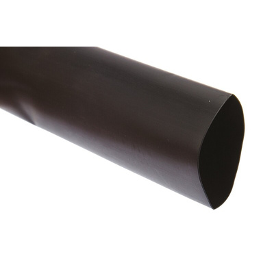 3M Heat Shrink Tubing, Black 25.4mm Sleeve Dia. x 3.5m Length 2:1 Ratio, HSR Series