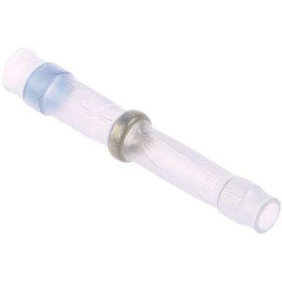 TE Connectivity Transparent Polyolefin Solder Sleeve 26mm Length 0.6 → 1.95mm Cable Diameter