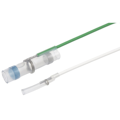 TE Connectivity Transparent Polyolefin Solder Sleeve 33mm Length 2.3 → 4.5mm Cable Diameter