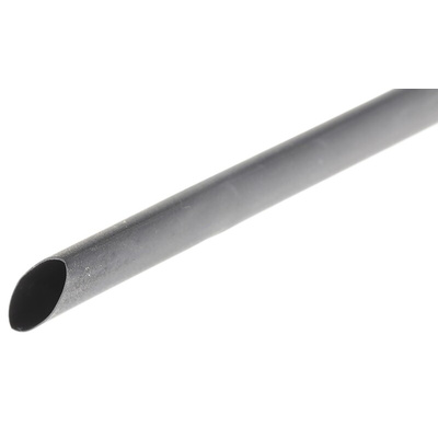 HellermannTyton Heat Shrink Tubing, Black 12mm Sleeve Dia. x 1m Length 3:1 Ratio, TREDUX Series