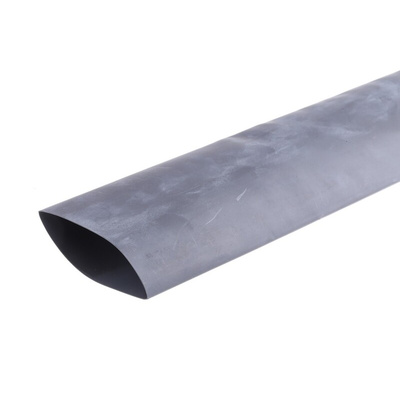 HellermannTyton Heat Shrink Tubing, Black 50.8mm Sleeve Dia. x 1m Length 2:1 Ratio, TREDUX Series
