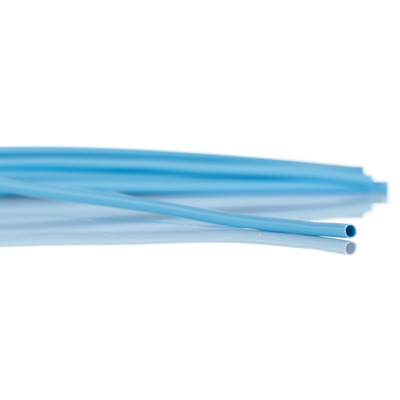 HellermannTyton Heat Shrink Tubing, Blue 1.6mm Sleeve Dia. x 200mm Length 3:1 Ratio, HIS-3 BAG Series