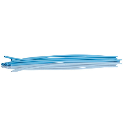 HellermannTyton Heat Shrink Tubing, Blue 1.6mm Sleeve Dia. x 200mm Length 3:1 Ratio, HIS-3 BAG Series