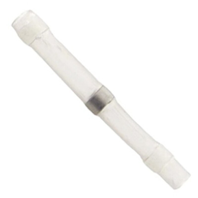 TE Connectivity Transparent Polyolefin Solder Sleeve 26mm Length Maximum of 1.7mm Cable Diameter