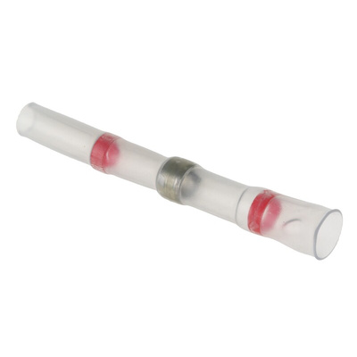 TE Connectivity Red Polyolefin Solder Sleeve 42mm Length Maximum of 2.7mm Cable Diameter