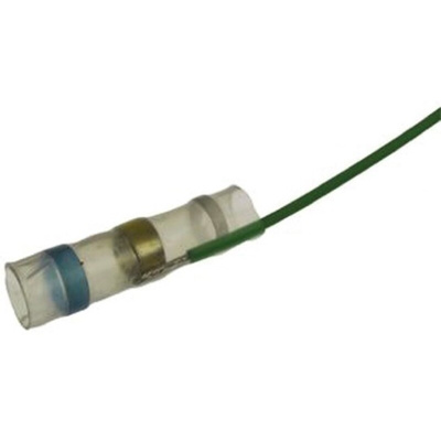 TE Connectivity Transparent Polyolefin Solder Sleeve 35.5mm Length 4 → 9.2mm Cable Diameter