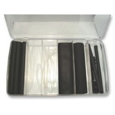Alpha Wire Heat Shrink Tubing, Assorted Assortment Sleeve Dia. x Assortment Length, FIT-KIT Series