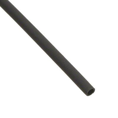 Alpha Wire Heat Shrink Tubing, Black 1.6mm Sleeve Dia. x 1.2m Length 2:1 Ratio, FIT-221 Series