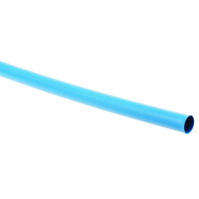 TE Connectivity Heat Shrink Tubing, Blue 1.6mm Sleeve Dia. x 600m Length 2:1 Ratio, LSTT Series