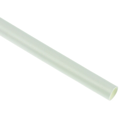 TE Connectivity Heat Shrink Tubing, White 6.4mm Sleeve Dia. x 150m Length 2:1 Ratio, LSTT Series