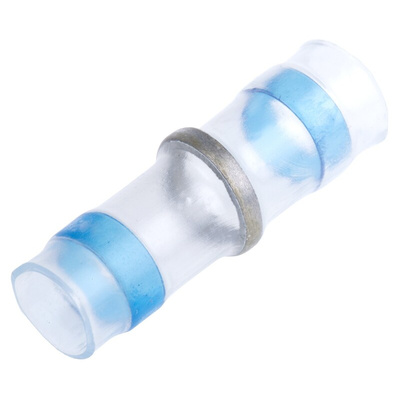 RS PRO Blue Low-Density Polyethylene Solder Sleeve 32.5mm Length 3.7 → 6mm Cable Diameter