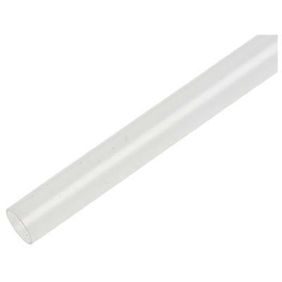HellermannTyton Halogen Free Heat Shrink Tubing, Clear 25.4mm Sleeve Dia. x 50m Length 2:1 Ratio, TF24 Series