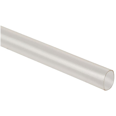 HellermannTyton Halogen Free Heat Shrink Tubing, Clear 4.8mm Sleeve Dia. x 60m Length 2:1 Ratio, TF24 Series