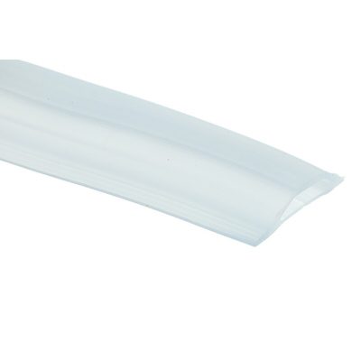 Vulcascot 3m Transparent Cable Cover, 30 x 8mm Inside dia.