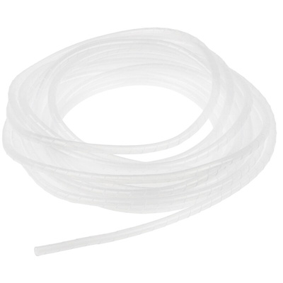 RS PRO Spiral Wrap, I.D 4mm, 25mm Polyethylene