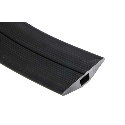 Vulcascot 3m Black Cable Cover, 14 x 8mm Inside dia.
