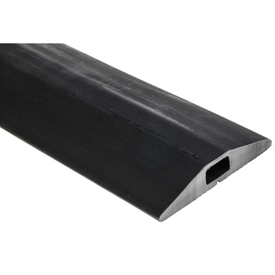 Vulcascot 3m Black Cable Cover, 14 x 8mm Inside dia.