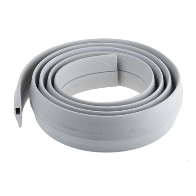 Vulcascot 3m Grey Cable Cover, 14 x 8mm Inside dia.