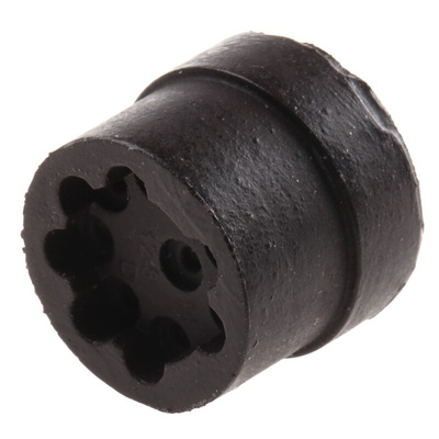 ITT Cannon Black Cable Grommet