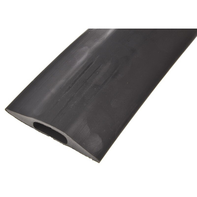 Vulcascot 3m Black Cable Cover, 30 x 10mm Inside dia.