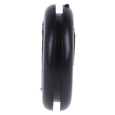 RS PRO Black PVC 20mm Cable Grommet for Maximum of 16mm Cable Dia.